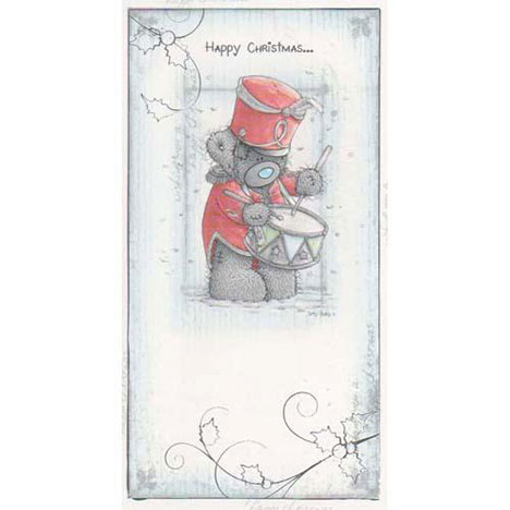 Tatty with Drum Me to You Bear Christmas Card £1.44